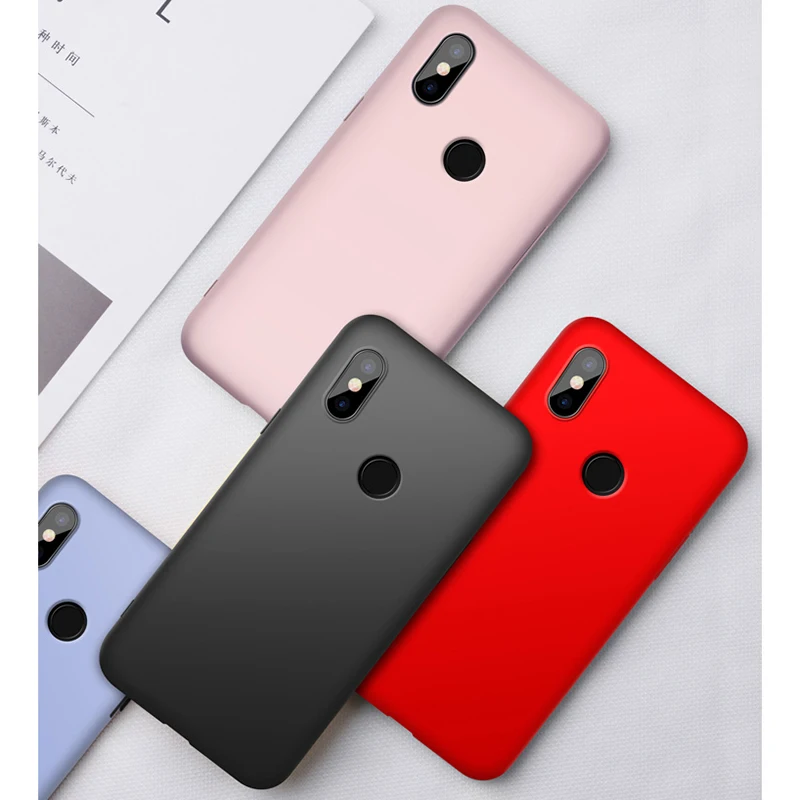 Liquid Silicone TPU Case For XiaomiMi Mi 9 SE 8 Lite F1 Slim Soft Cover Xiaomi RedMi Note 7 6 5A Pro 6A K20 Go S2 | Мобильные