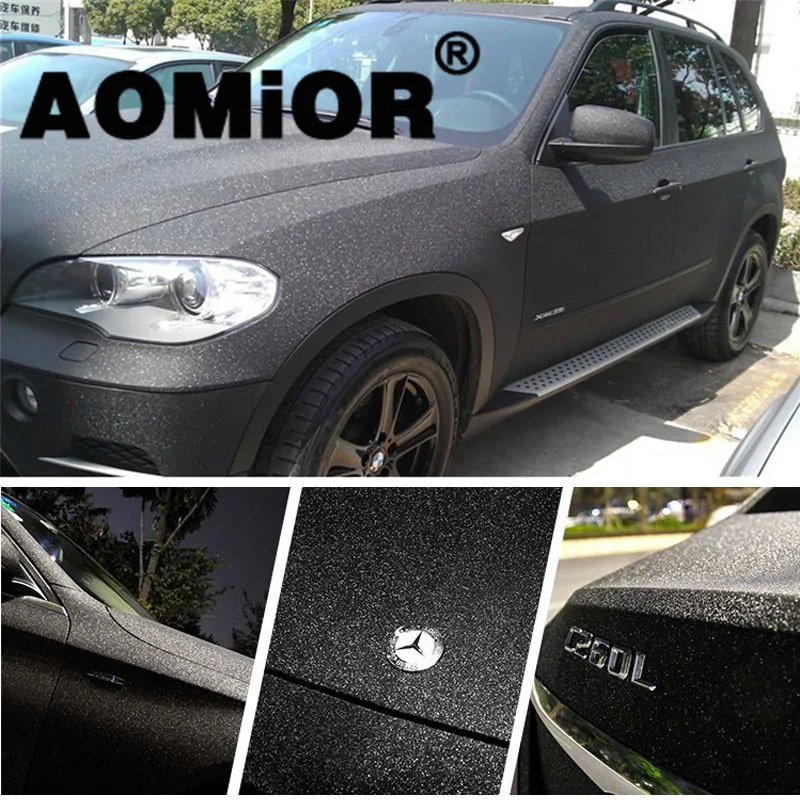 

Diamond Sandy Glitter Vinyl Wrap Film Car Wrapping Film Sticker Sheet Air Bubble Free Bike Console Computer Laptop Skin Phone