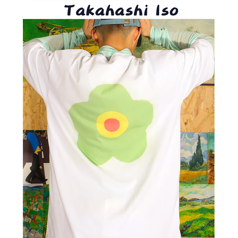 

Takahashi's whole life joint big-name short-sleeved t-shirt men and women ins half-sleeved bf loose hip-hop country trend brand