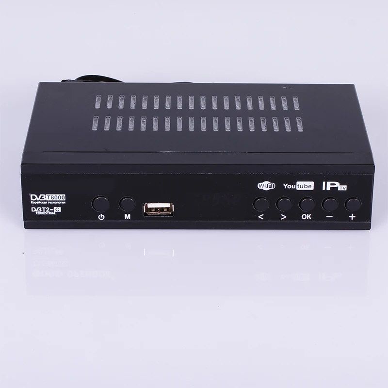 HD Digital MPEG4 DVB T2 TV Receiver Support H.264 1080P Terrestrial WIFI DVB-C Tuner DVB-T2 Set Top Box | Электроника