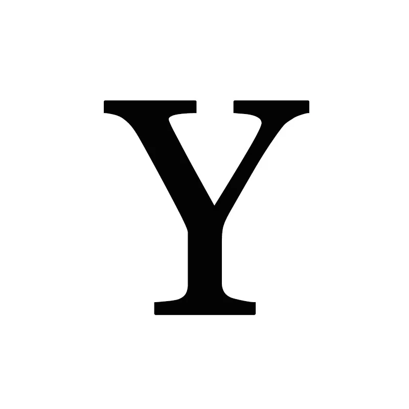 Y 1 шт. пары регулируемые 26 букв Простые открытые кольца уникальные кольца с именем лучшего друга влюбленных рождественские подарки - Цвет основного камня: Y