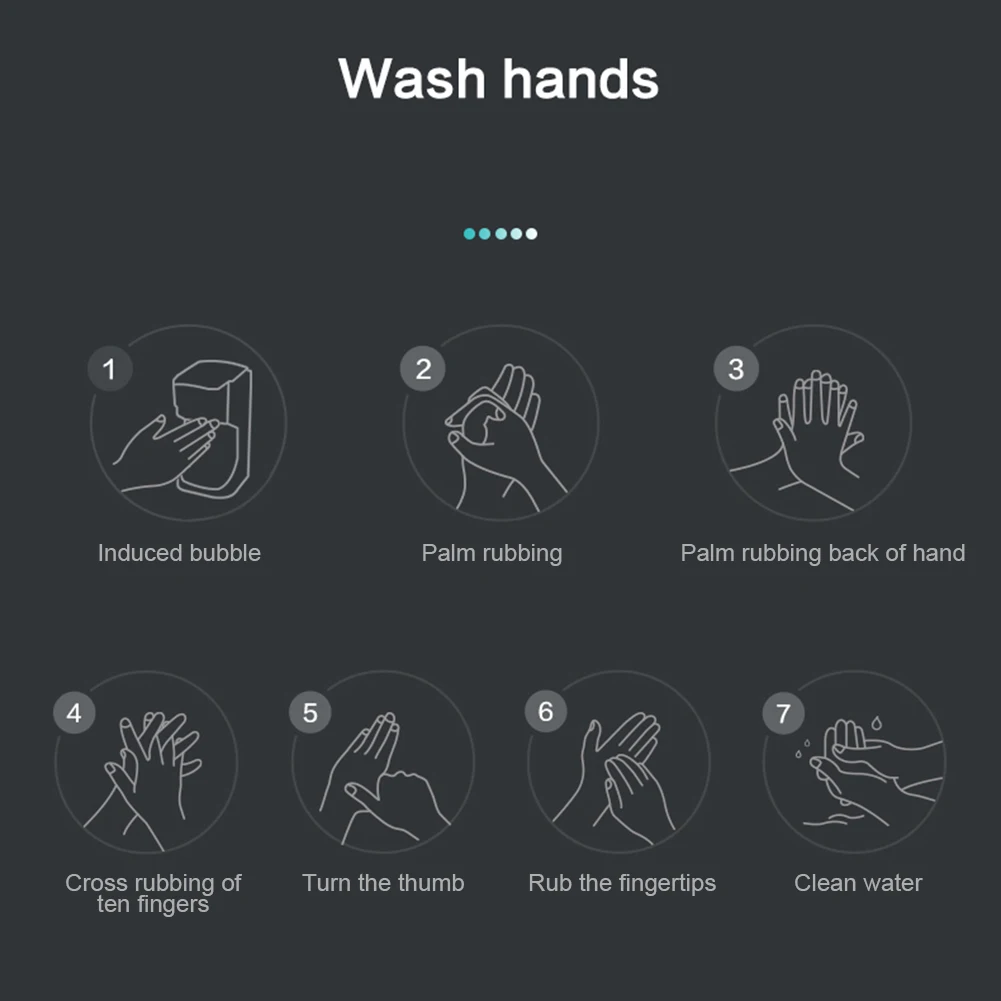 

Automatic Soap Foams Dispenser Soap Pumper for Hands Washing Intelligent Sensor @LS
