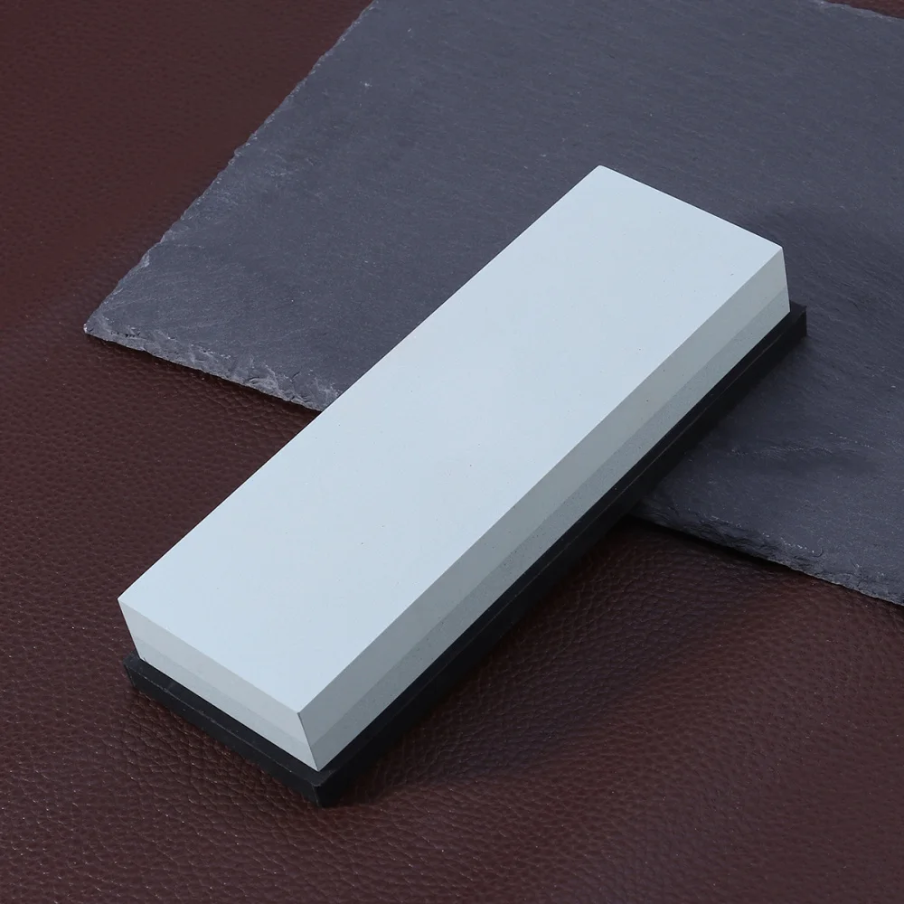 

Grit Double Sided Honing Sharpener Sharpening Stone Whetstone400 Red 1000 White