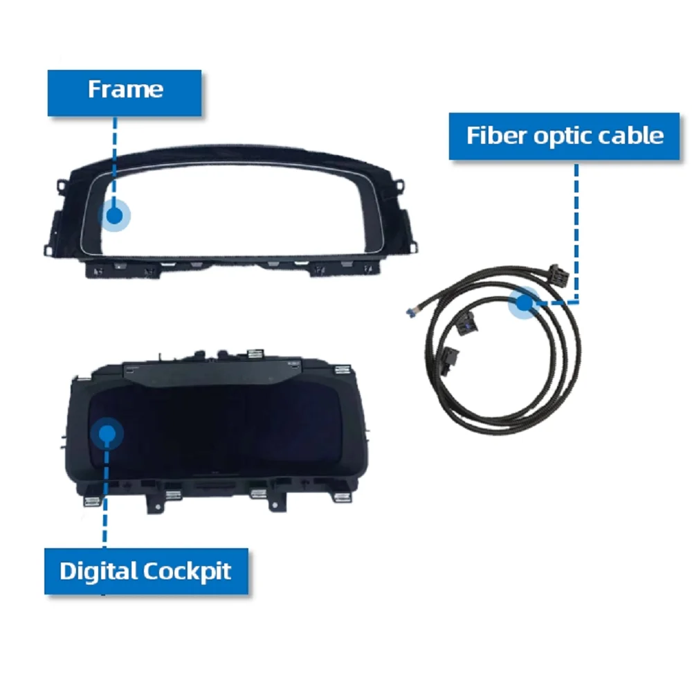 5G1 920 791A для VW Golf Mk7/7,5 GTDGTI R-Line Виртуальная кабина комбинированный инструмент lcd Спидометр Одометр элемент кластера
