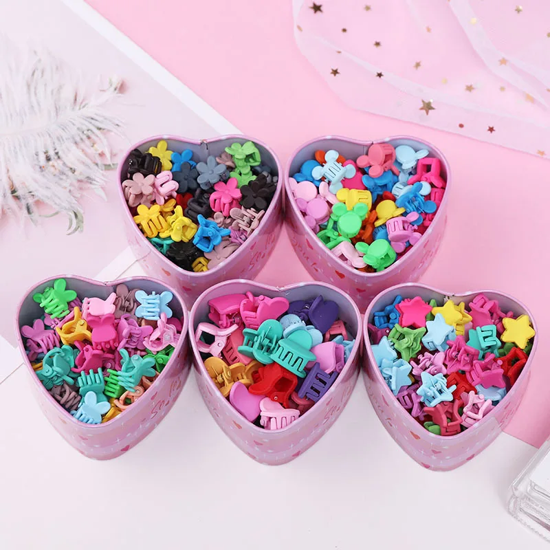 

15PCS/Set Girls Hairpin Cute Colorful Flower Small Hair Claws Kids Sweet Hairpins Hair Clips Fashion Hair Accessories