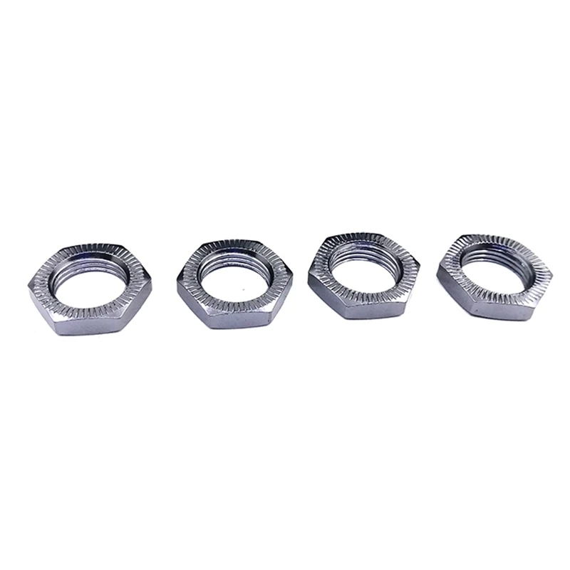 RC Car Alum Wheel Hub Nuts 17mm Hex Threadlock Replace 5353 for TRAXXAS E-REVO Off-Road Climbing |