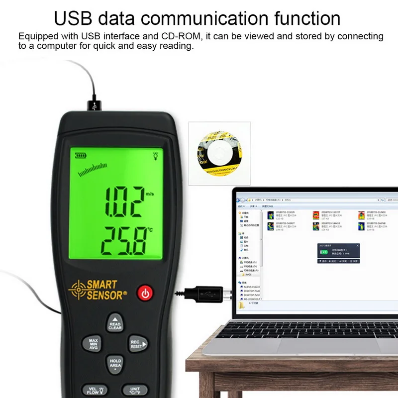 Бесконтактный цифровой измеритель скорости вращения Фото Тахометр