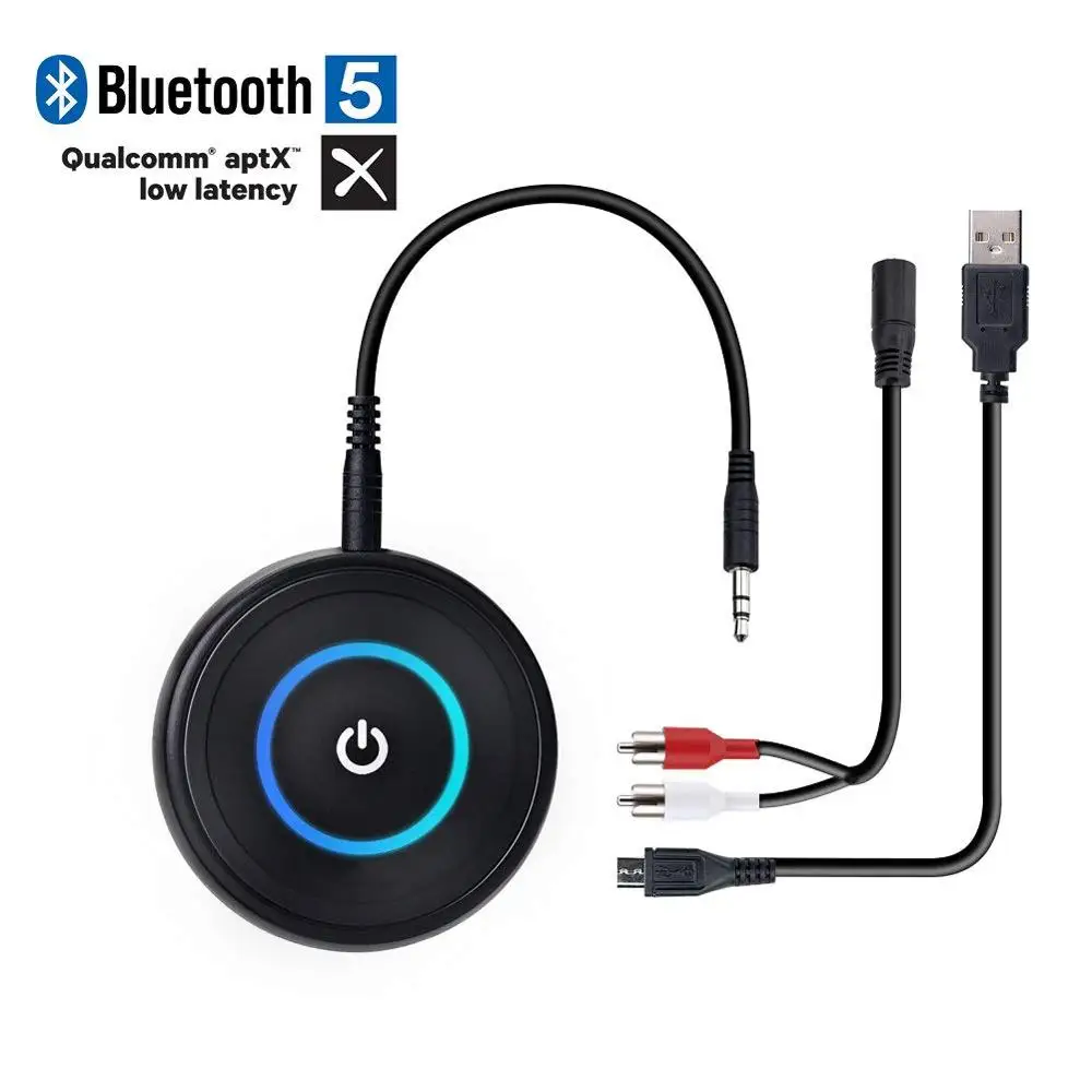 

Bluetooth 5.0 Aptx Low Latency Transmitter Receiver