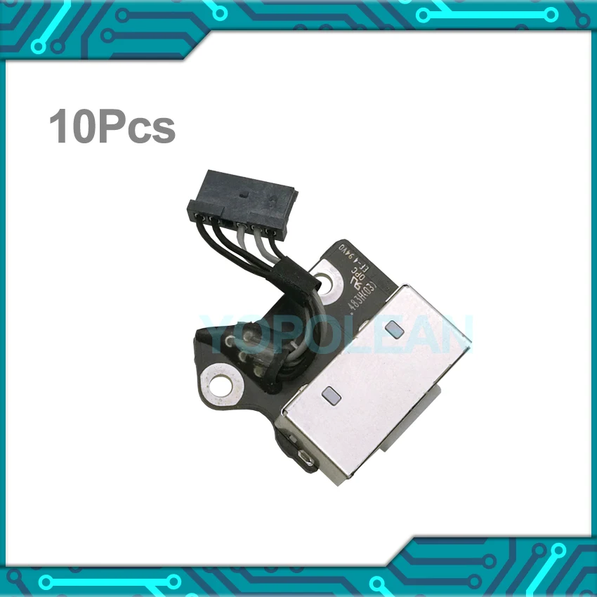 10 шт. DC IN Мощность разъем доска для Macbook Pro 15 &quotA1398 Jack 820 3109 A 2012 2013 2014 2015
