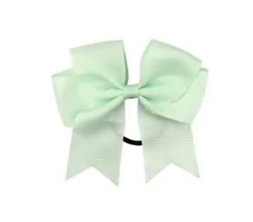 2018 бант для чирлидинга девочек эластичные ленты волос детские веревка держатель