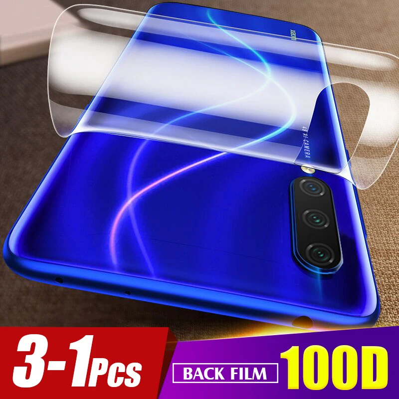 3-1 шт задняя крышка 100D Гидрогелевая мягкая пленка для huawei Honor 8x 9x 10i 9 10 Lite 20 Pro защитная пленка задняя крышка не стекло
