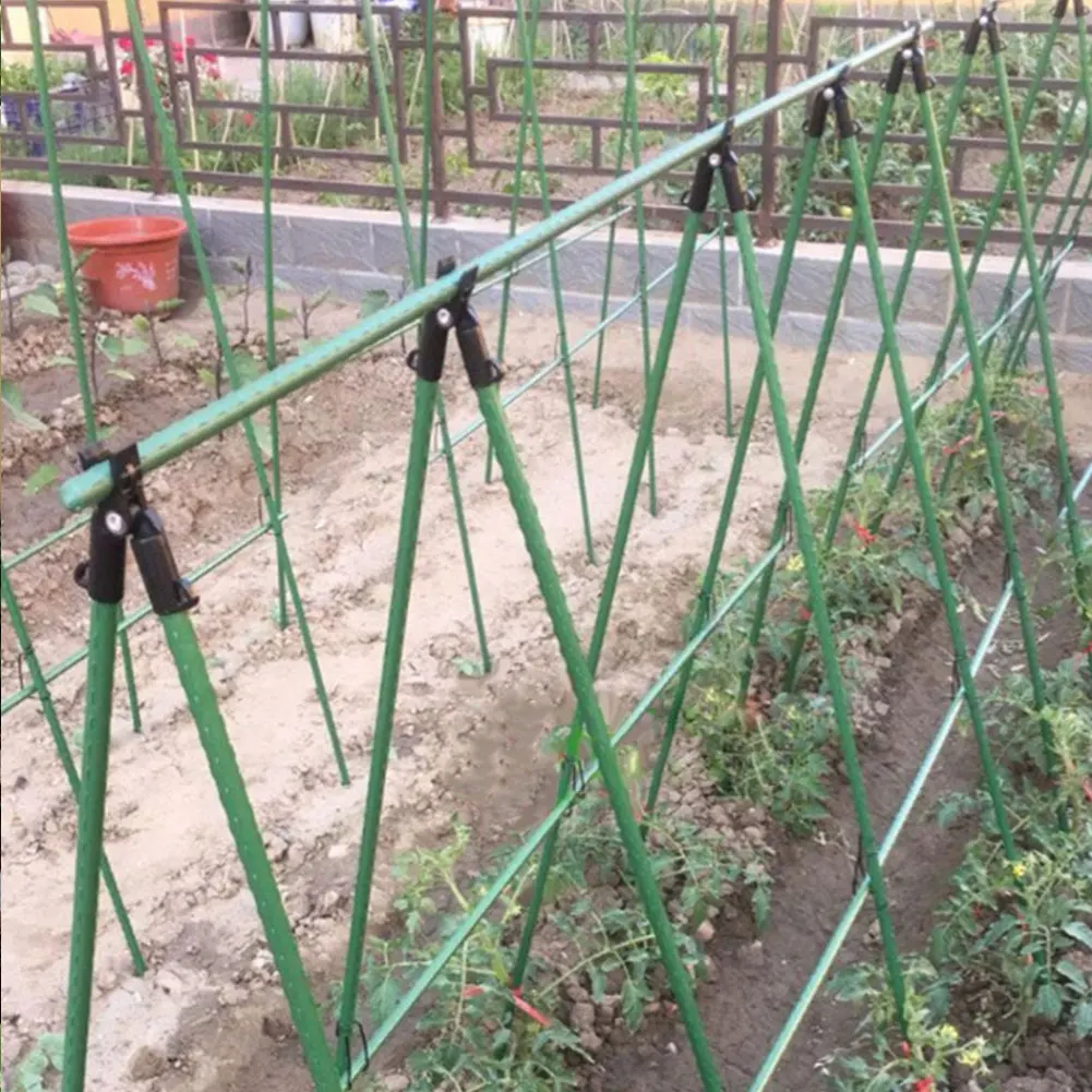Опора для растений навес столб аксессуары зажим быстрая установка подъем лоза