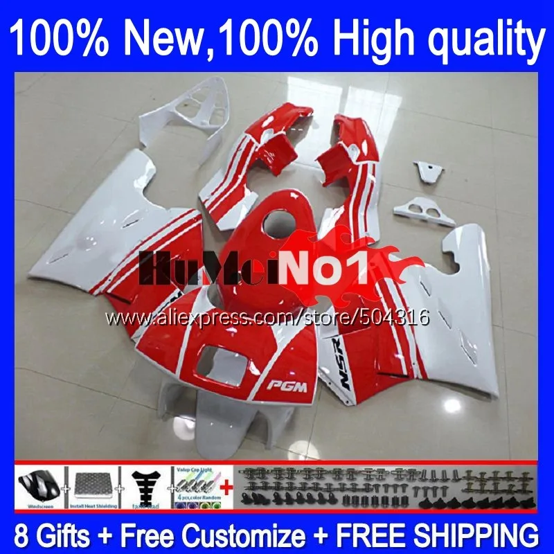 

Body For HONDA NSR250R NS250 NSR 250 NSR 250R 1988 1989 red white new 131MC.23 MC16 MC18 PGM2 NSR250 R RR NSR250RR 88 89 Fairing