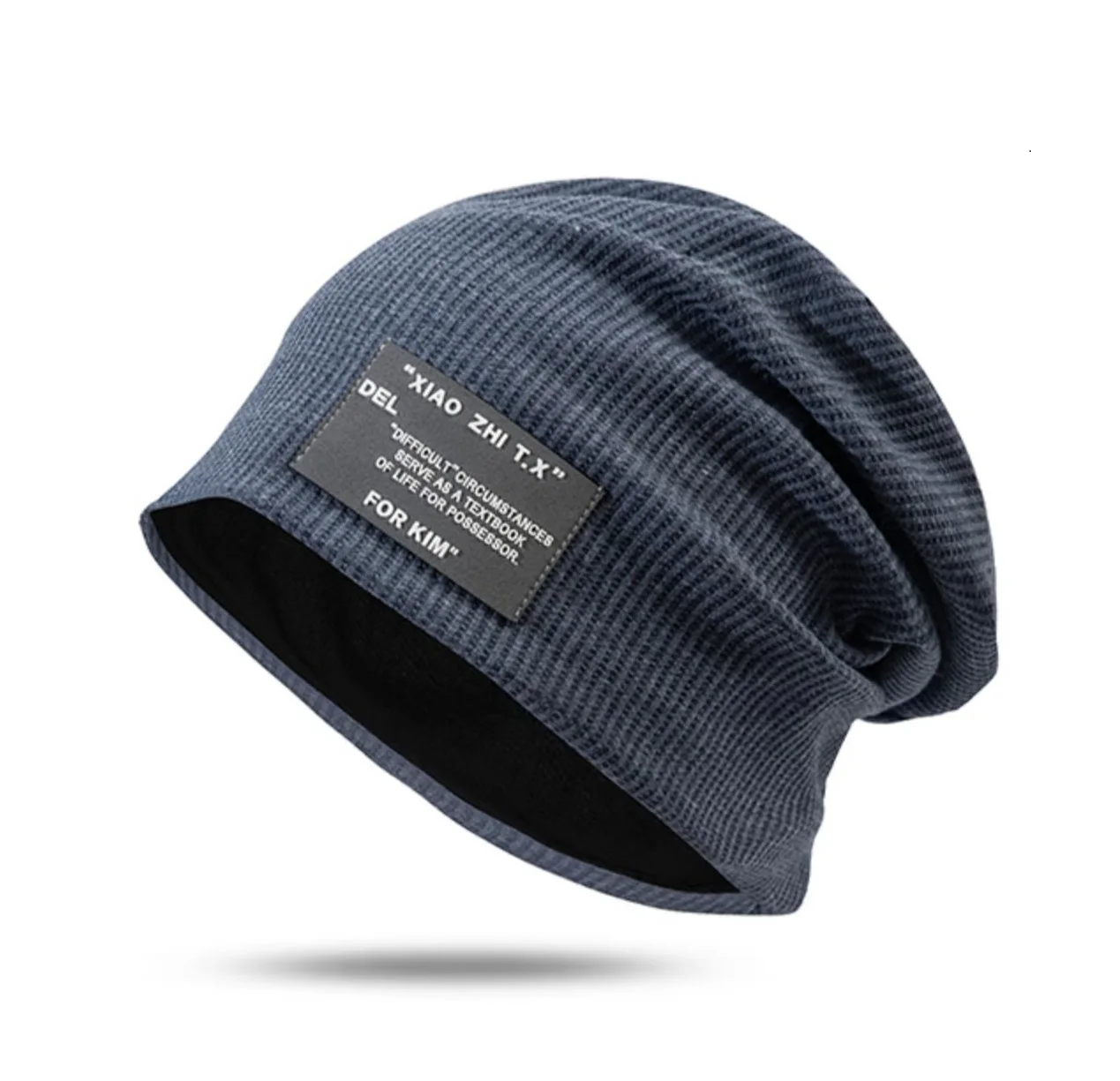 

Winter Hats Beanie Hat Spring Autumn Retro Pile Knitted Cap All-Matching Trendy