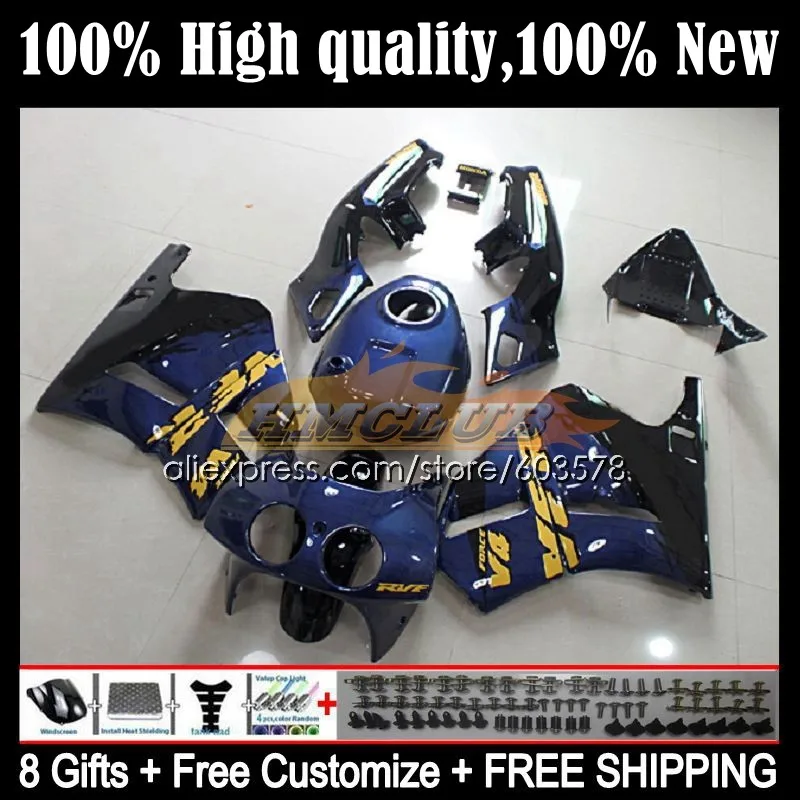 

Body For HONDA VFR400 R V4 VFR400RR RVF400R VFR400R 1987 1988 34CL.9 RVF VFR 400 R RR 400R CC NC24 87 88 Fairings Dark blue hot