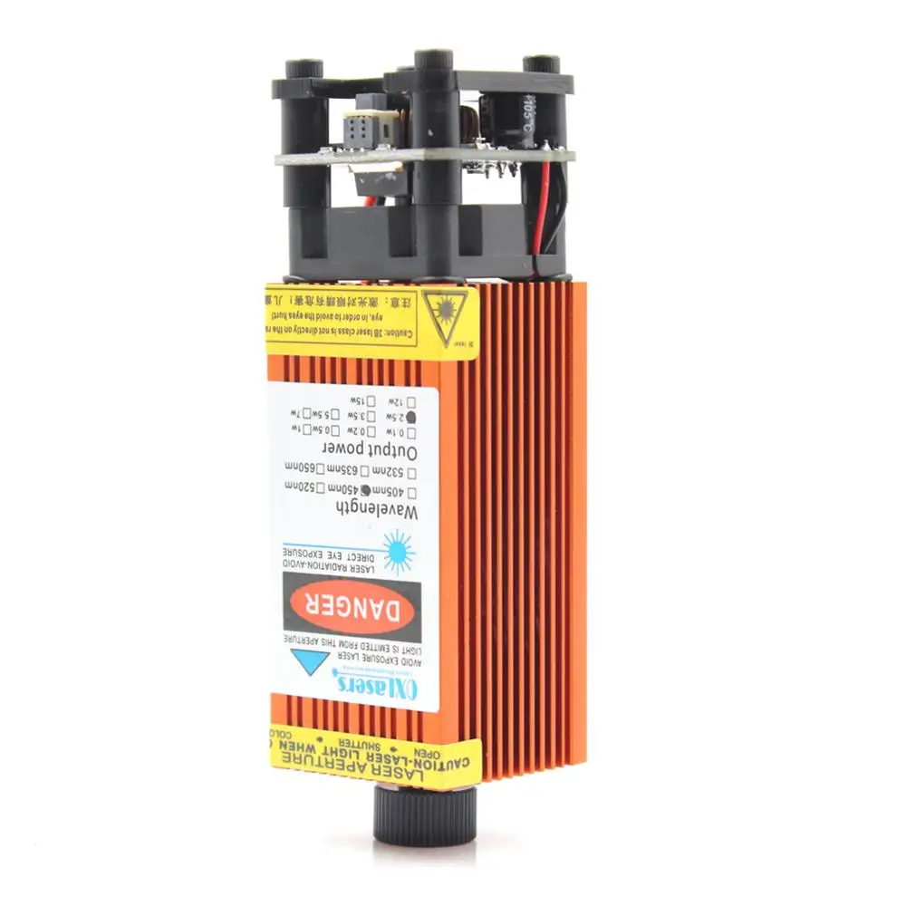 12V 5 W 10W синий лазерный модуль для гравировки Фокусируемый 3P DIY лазерная головка