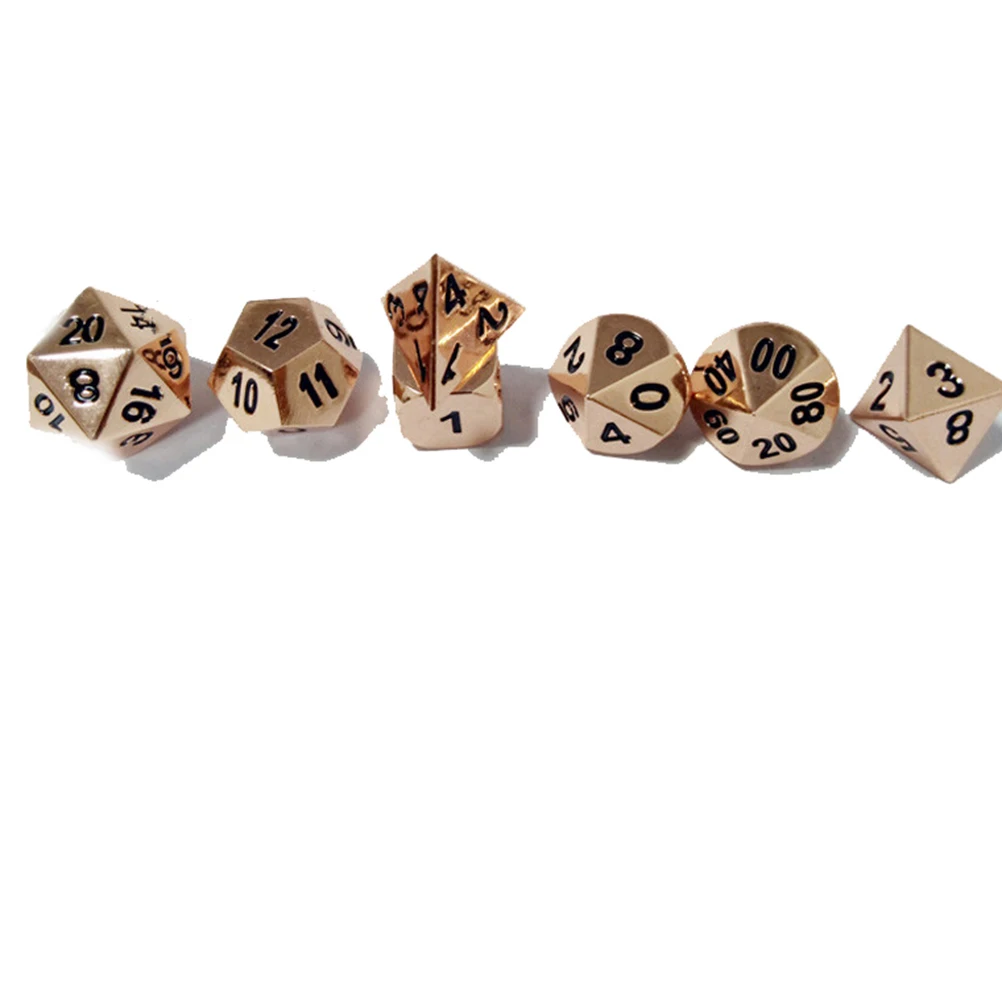 7 шт. многогранные игральные кости | Спорт и развлечения