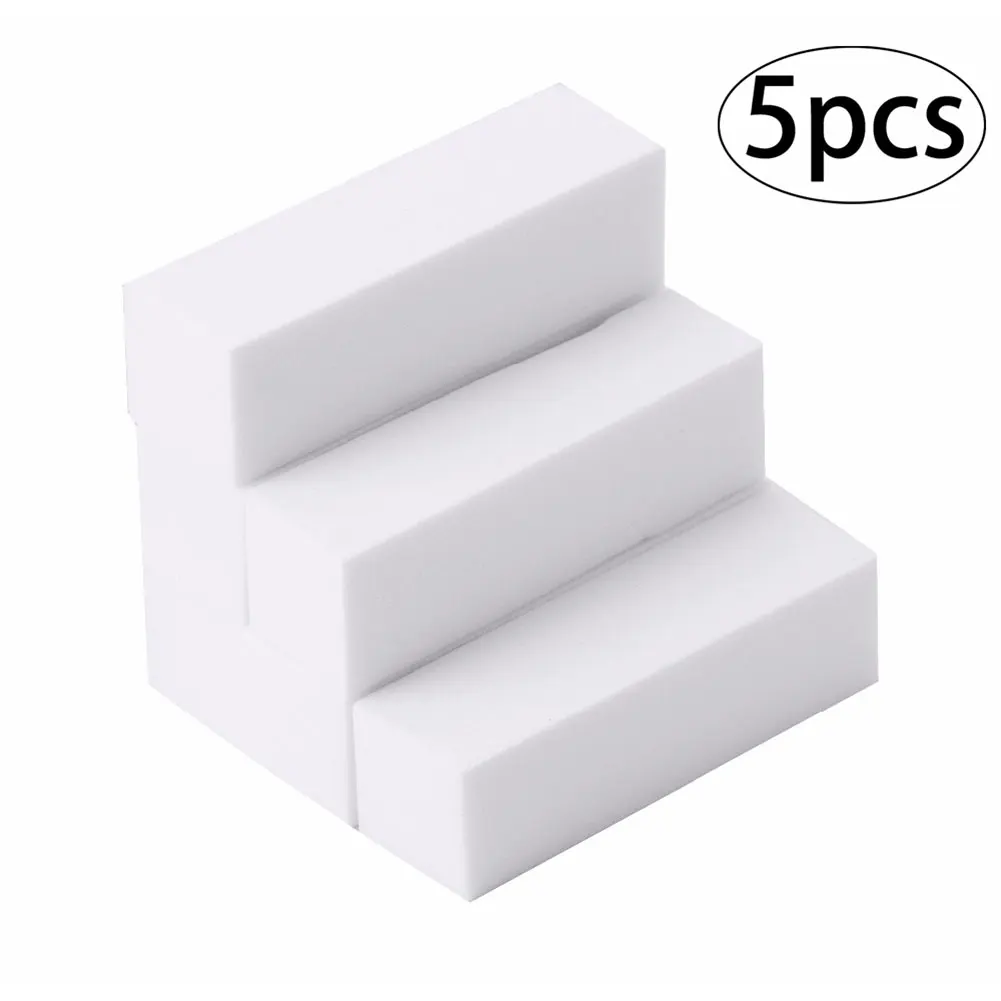 

5pcs Nail Art Buffer Block 4 Way Buffing File Durable Nail Polisher Sanding Files Professional Nail Care Manicure Nail Art Tips