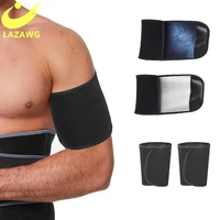 lazawg mens sauna slim arm trimmer wraps arm control shapewear sleeve slimmer arm pad weight loss fat burning belt