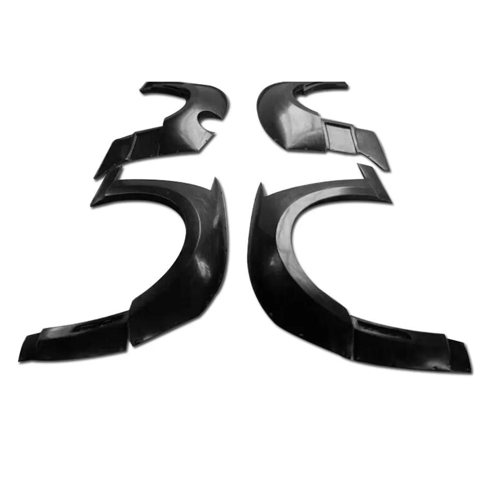 10 шт. черные матовые Брызговики для стайлинга автомобиля круглые бровей брызговики Chevrolet Camaro 2016