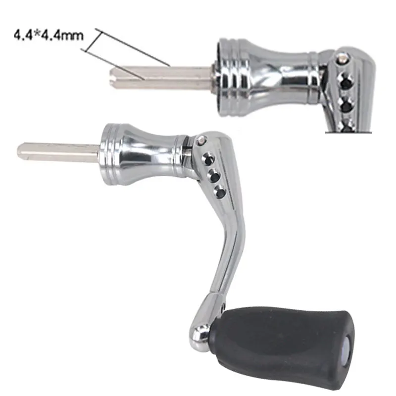 

DEUKIO Fishing Reel Handle Four Corners Axis Core CNC Metal Anti Seawater Antioxidant 3000 Aluminum Alloy Single Handle Bait