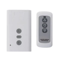 433mhz ac220v 2ch relay receiverrf transmitter wireless remote control switch for garage door motor forward reverse projector