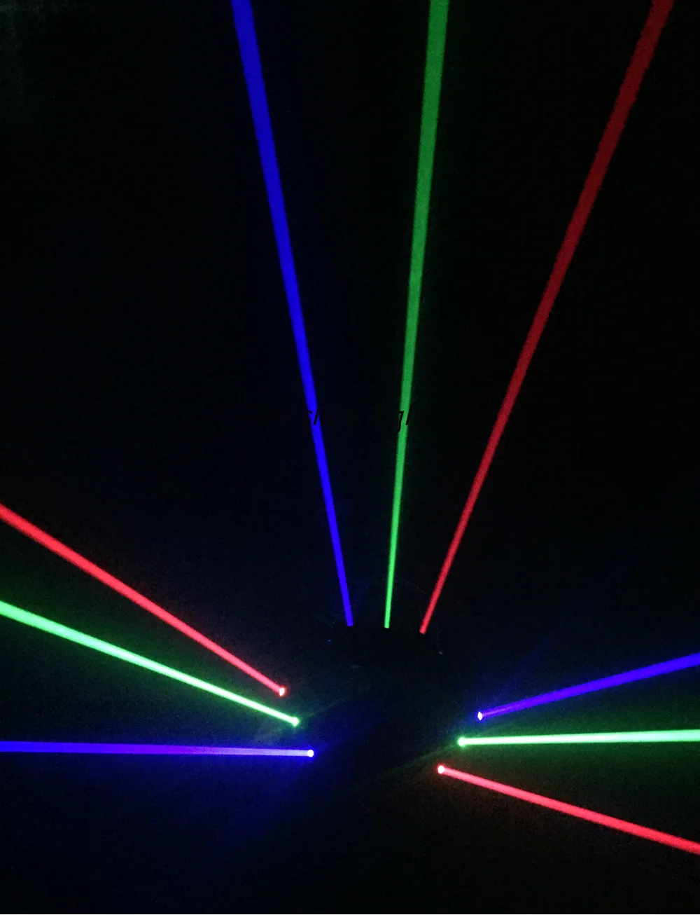 Dj-оборудование 9 глаз паук лазерный светильник RGB движущаяся головка луч эффект