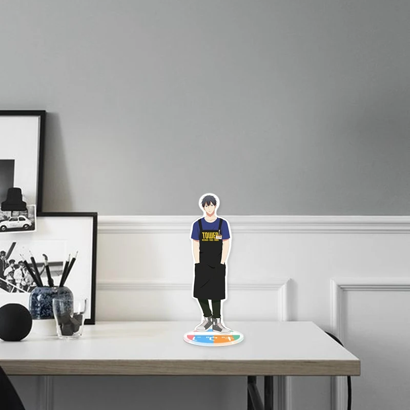 

Anime GIVEN Cartoon Figures Acrylic Standing Figure model Desk Decoration Model Plate Holde Decoration Stationery For Fans