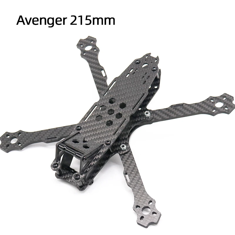 TCMMRC 5 дюймов FPV Drone Frame Avenger 215 колесная база 215 мм 4 мм рукоятка из углеродного волокна для RC Racing FPV Drone Frame Kit
