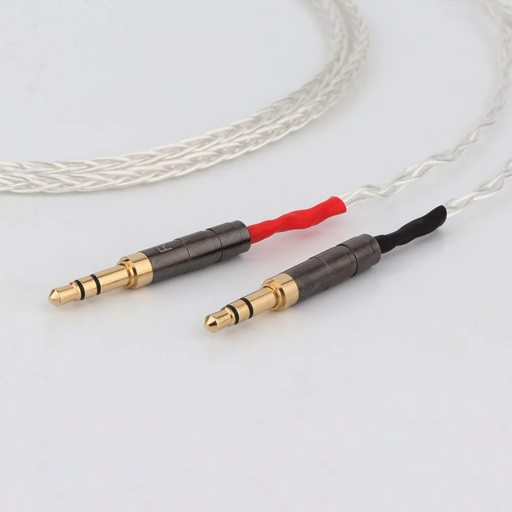 HIFI 8-ядерный 7N OCC посеребренный Sundara Aventho Focal Elegia t1 t5p D7200 MDR-Z7 2 5/3 5/4 4 мм