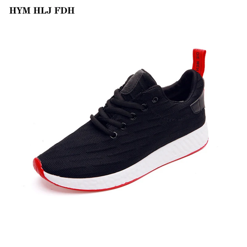 Женская мода четыре сезона пары кроссовки дышащие легкие плоские женские фитнес