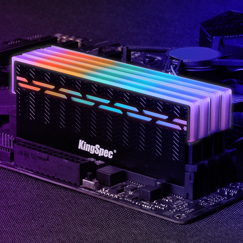 KingSpec оперативная Память DDR4 3200 МГц 16 Гб 8 RAM RGB 3600 XMP 288pin для AMD Inter материнская плата |