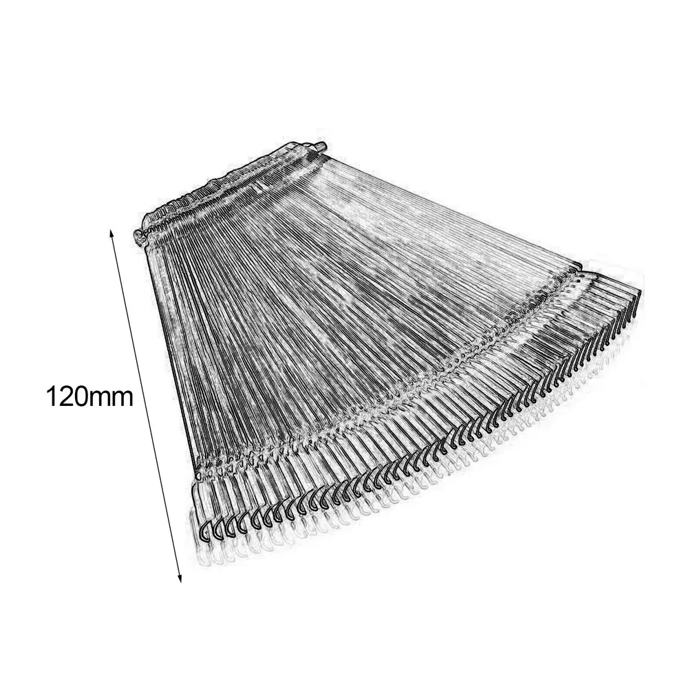 

50/Set Nail Art Tips Display Practice Sticks Fan Shaped Nail Polish Swatches Nail Color Sample Nail Art Practice Tools