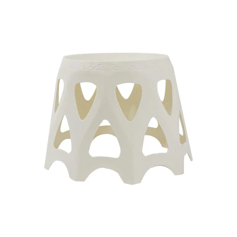 Полый пластиковый круглый цветочный горшок поднос для вазы подставка цветов