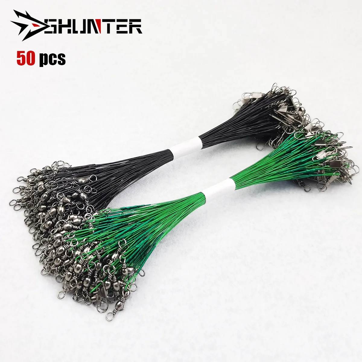 Поводок рыболовный со свинцовым сердечником 10/20/30 шт.|Рыболовные лески| |