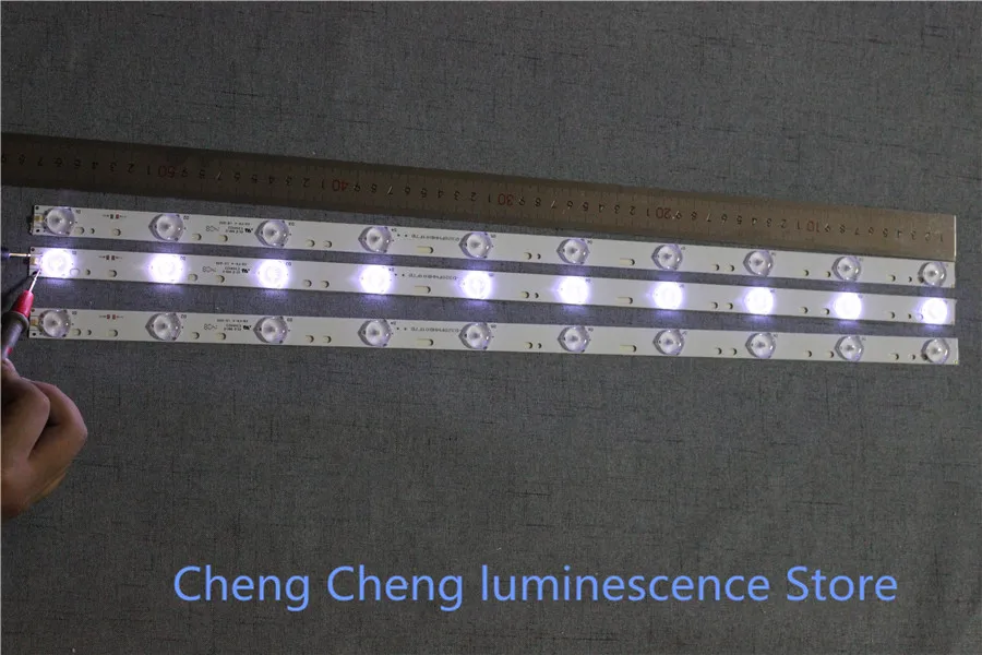 30Pieces/lot 10led 32 inches 10LED 570MM 3V 100%NEW LCD TV backlight bar | Light Beads