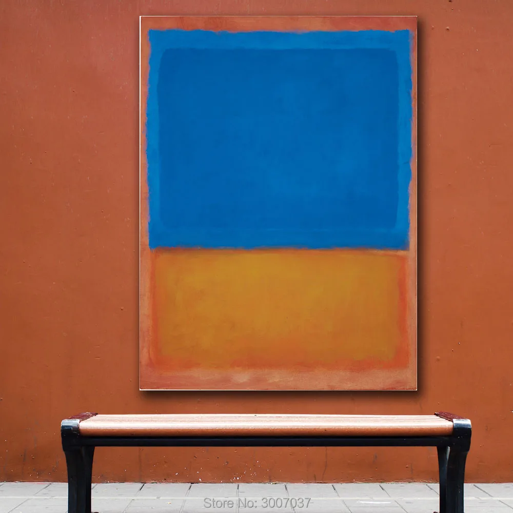 Настенные картины для гостиной абстрактный Марк Ротко без названия 1955 холст