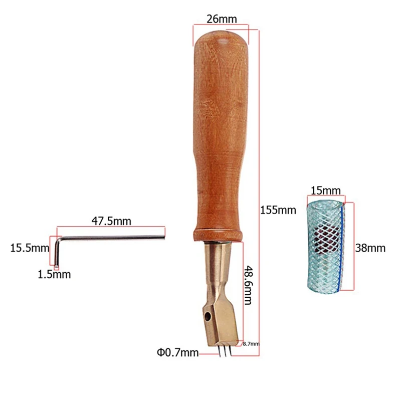 Инструмент для фортепиано-Тюнера с изогнутой головкой фортепианный Молоток 3