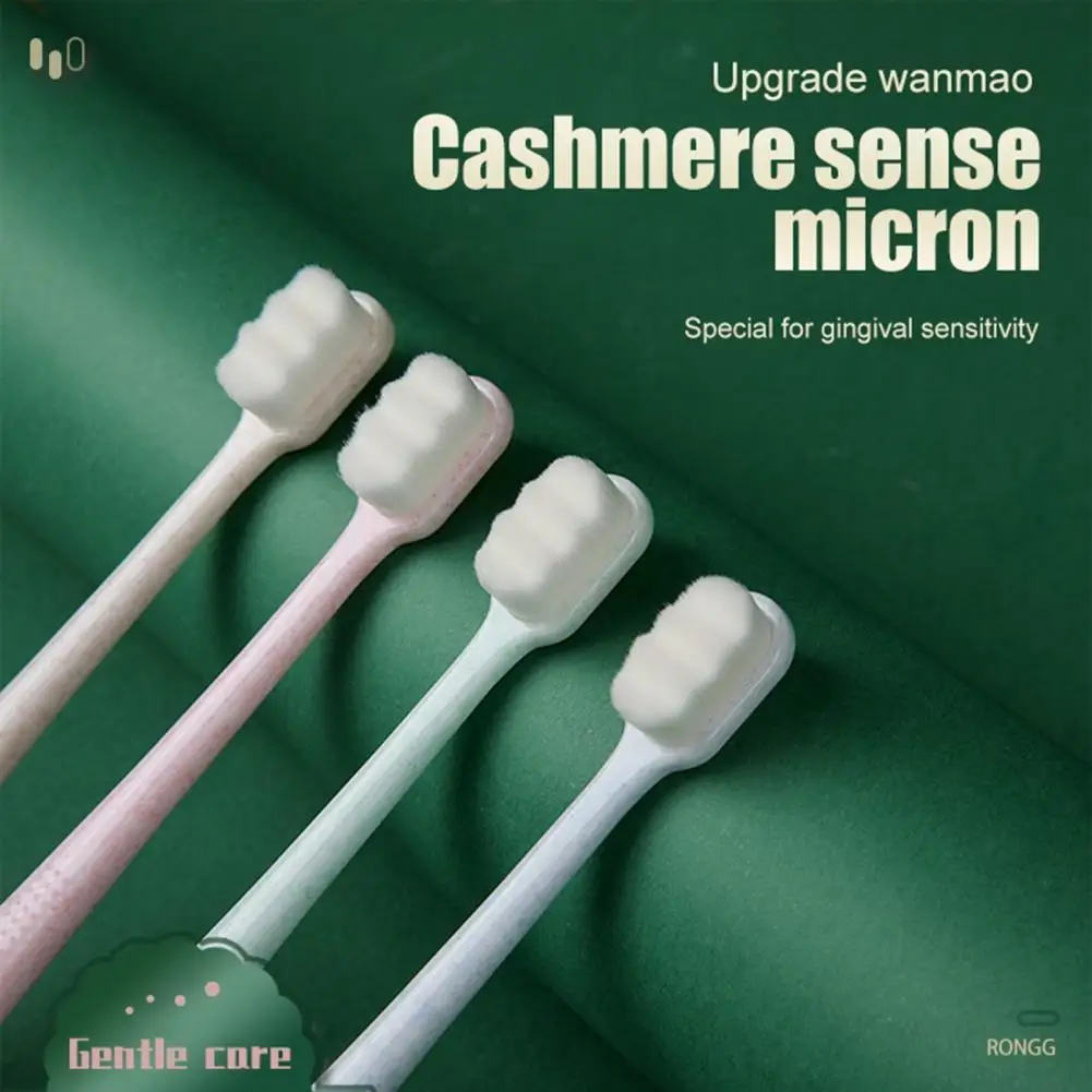 

1Pc Efficient Toothbrush Protect Gum PP Arc Brush Head Ultra-fine Toothbrush for Daily Use