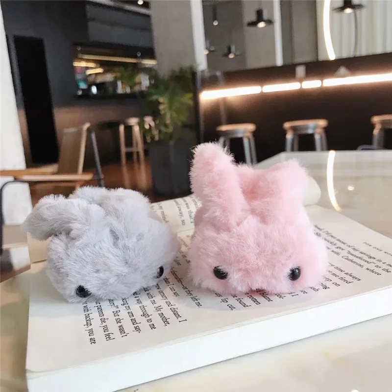 Для AirPod 2 Чехол 3D Анти осенний кролик из мультфильма мягкого плюша беспроводные