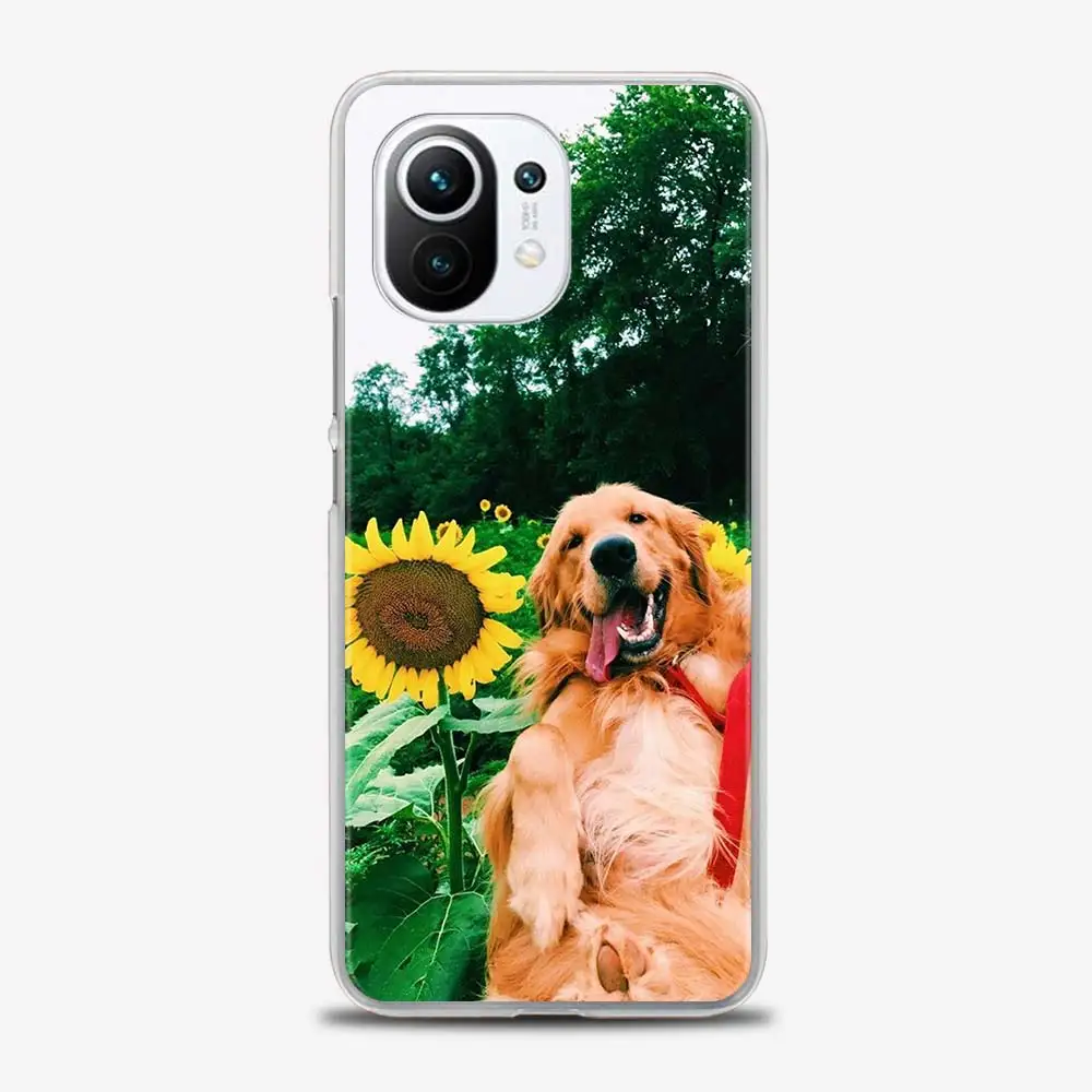 

Phone Case for Xiaomi Poco X3 NFC F3 Mi 11 Hard PC Cover for Redmi Note 9S 9 8 Pro 8T 10 Pro Shell Cocker Spaniels Dog Lovely
