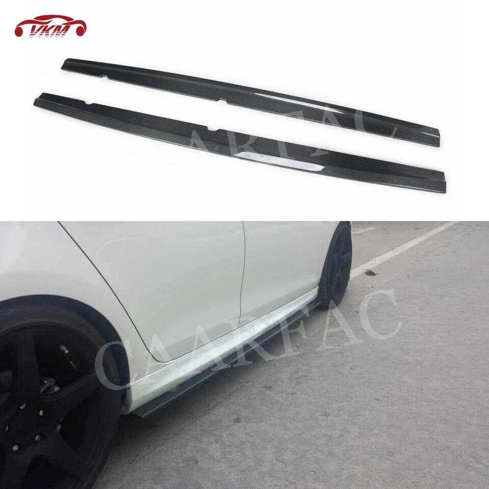 Карбоновое волокно/FRP задний диффузор для губ спойлер Volkswagen VW Golf 6 VII MK6 R20 2010 2013 E
