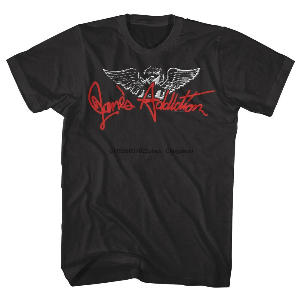 

Janes Addiction Chiselled Angel Men's T Shirt Metal Rock Band Album Music Merch