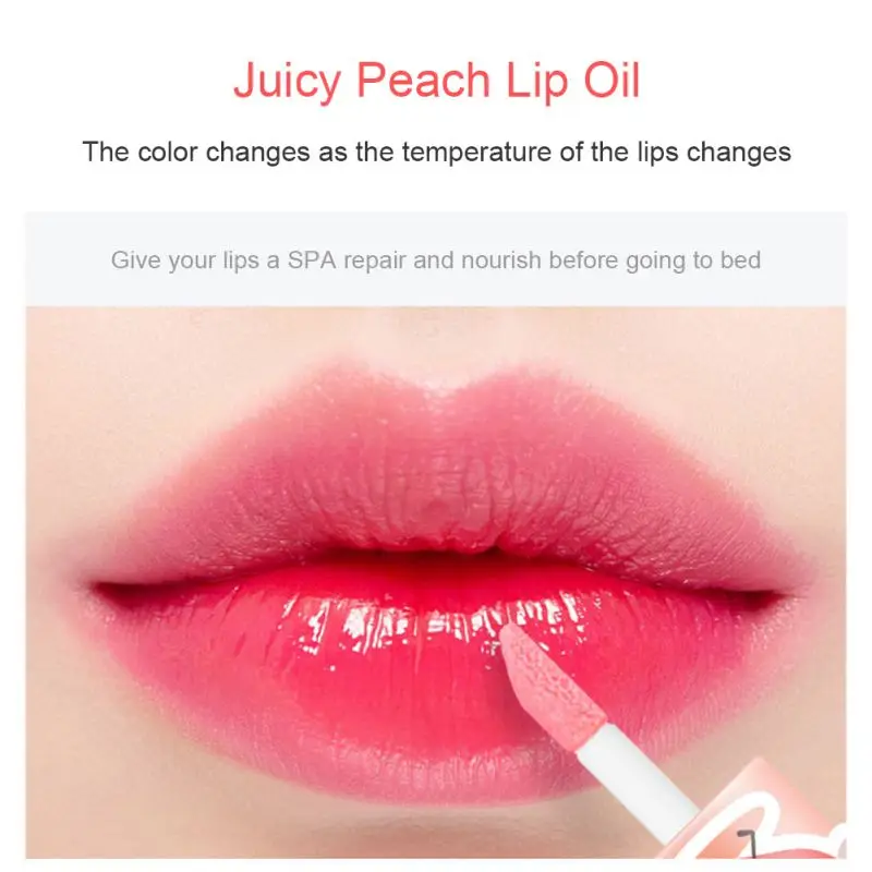 

3ml Transparent Color Changing Lip Glaze Plump Lips Makeup Mini Capsule Lip Gloss Lipstick Moisturizing Cosmetics Lips Care Hot