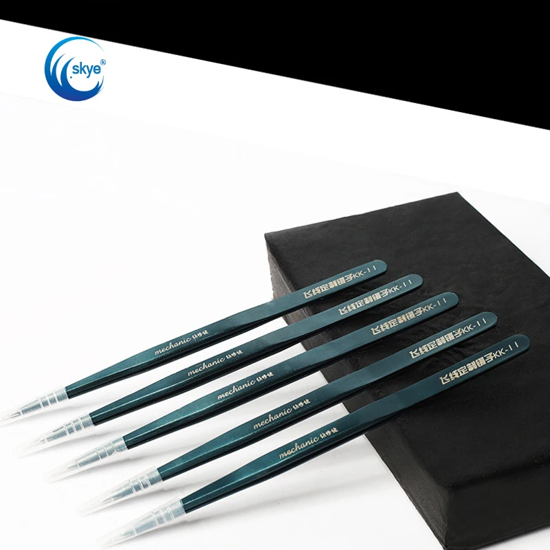 

MECHANIC KK-11 for Mobile Repair Special Flying Line Tweezers Anti-static Corrosion Resistance Jump Line Tweezers
