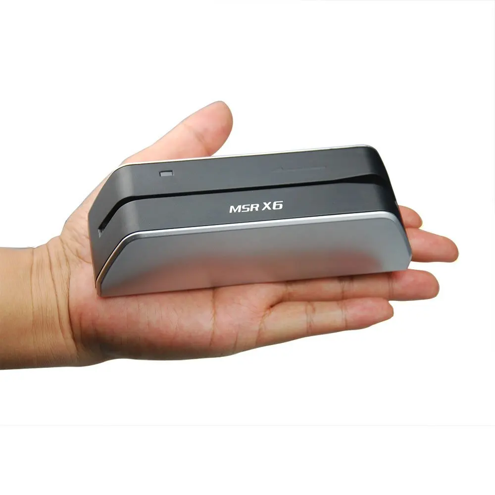 Deftun MSR X6 без bluetooth USB картридер писатель MSR X6BT с bluetooth совместим с msr605X msrx6 msrx6bt