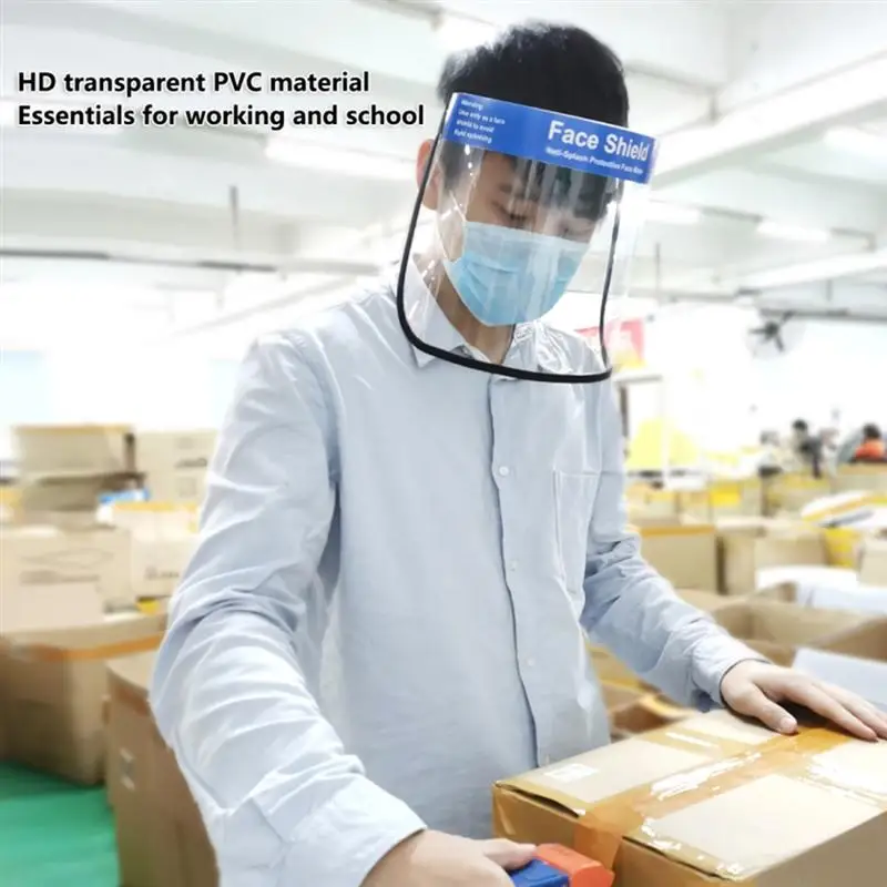 1 шт. защита для лица Очищающая маска от брызг дождя многоцелевая защитная