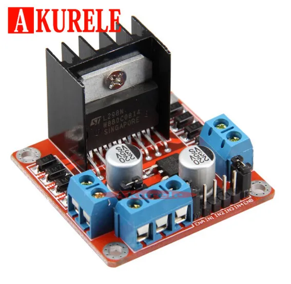 Модуль платы управления двигателем L298N L298 для arduino шаговый двигатель умный