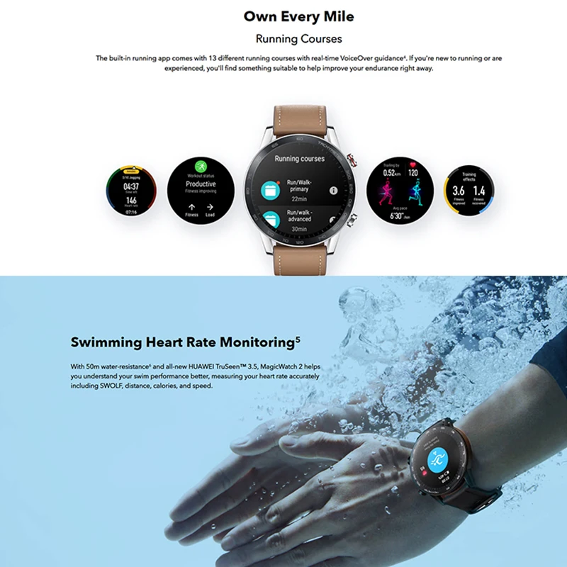 В наличии глобальная версия Honor Magic Watch 2 умные часы Bluetooth 5 1 водонепроницаемые