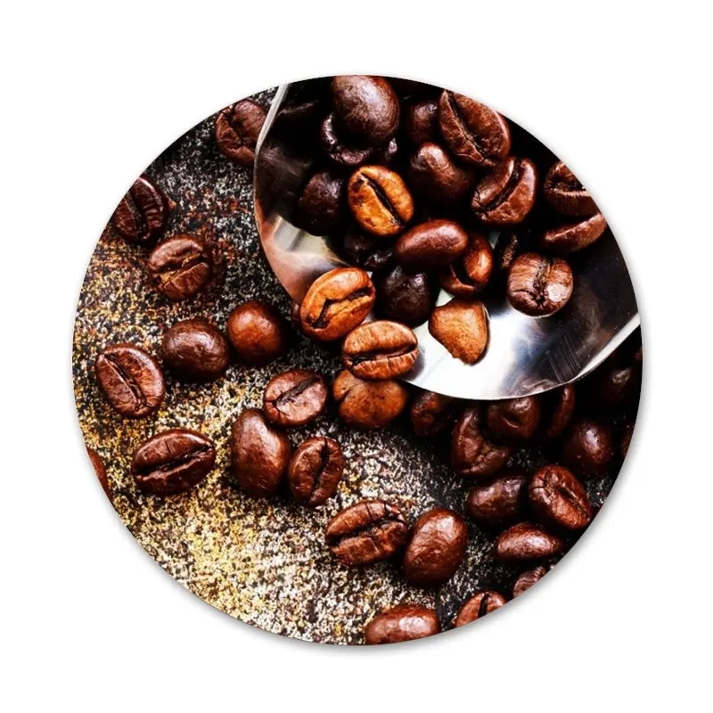 58 мм кофе в зернах значок брошь заколка аксессуары для одежды рюкзак украшения